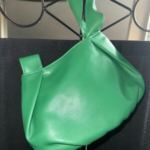 Green Leather Women's Bag